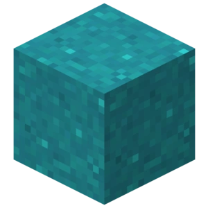 shulker de poudre de béton cyan