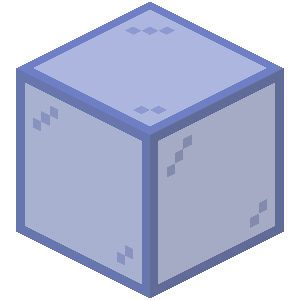 64 blocs de verre bleu
